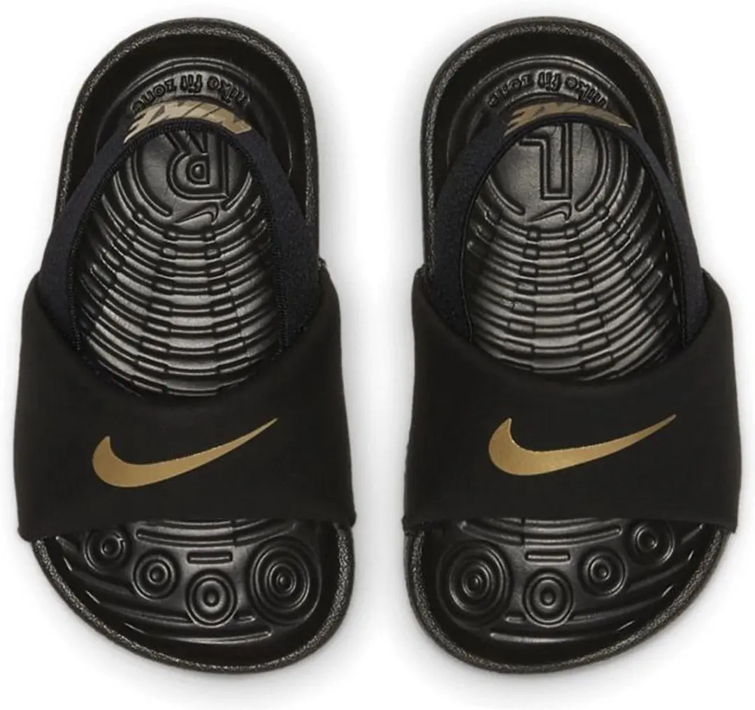 Nike Kawa Slides BV1094-003 - Maat 26 - Zwart/Goud