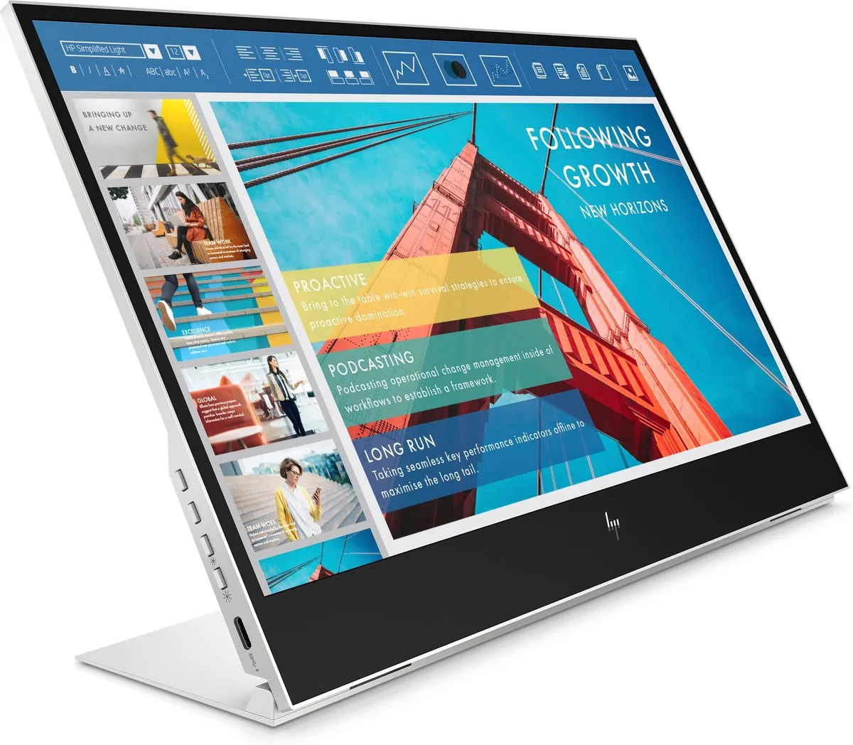HP E14 G4 Portable Monitor 14 inch - USB-C