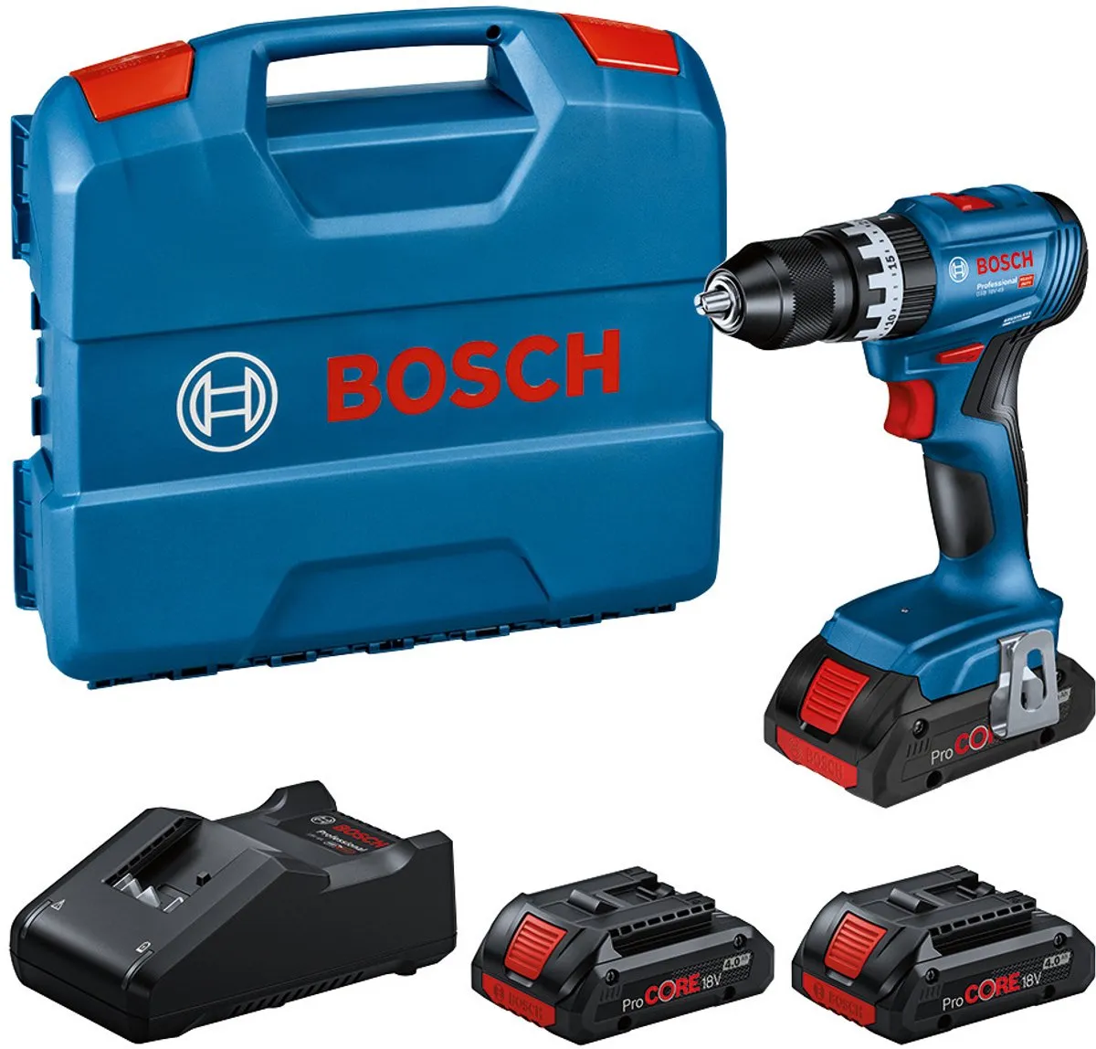 Bosch Professional GSB 18V-45 Accu Klop-/Schroefboormachine