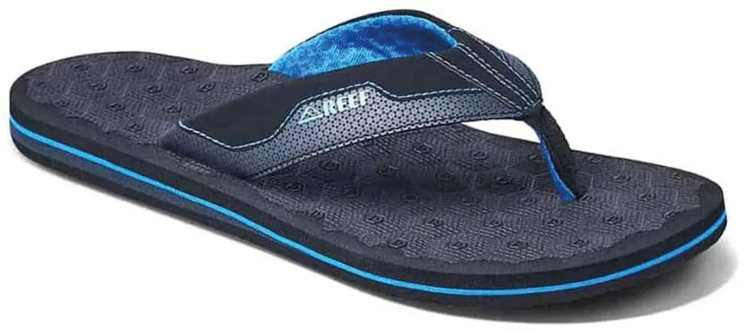 Reef The Ripper Heren Slippers - Zwart/Blauw - Maat 45