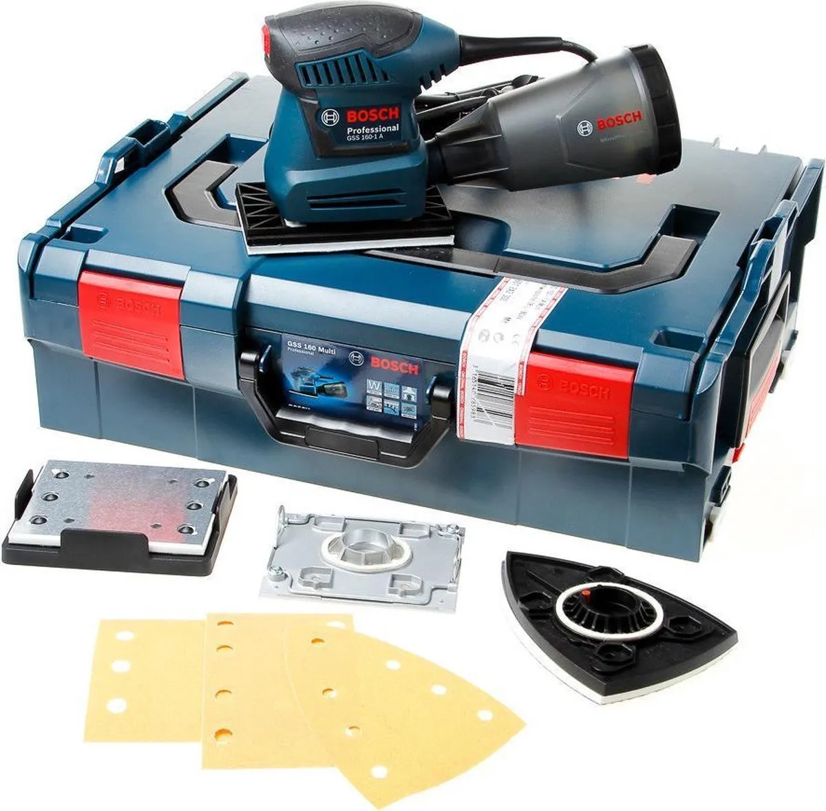 Bosch Professional GSS 160 Multi Multischuurmachine 180W - 3 Schuurvellen