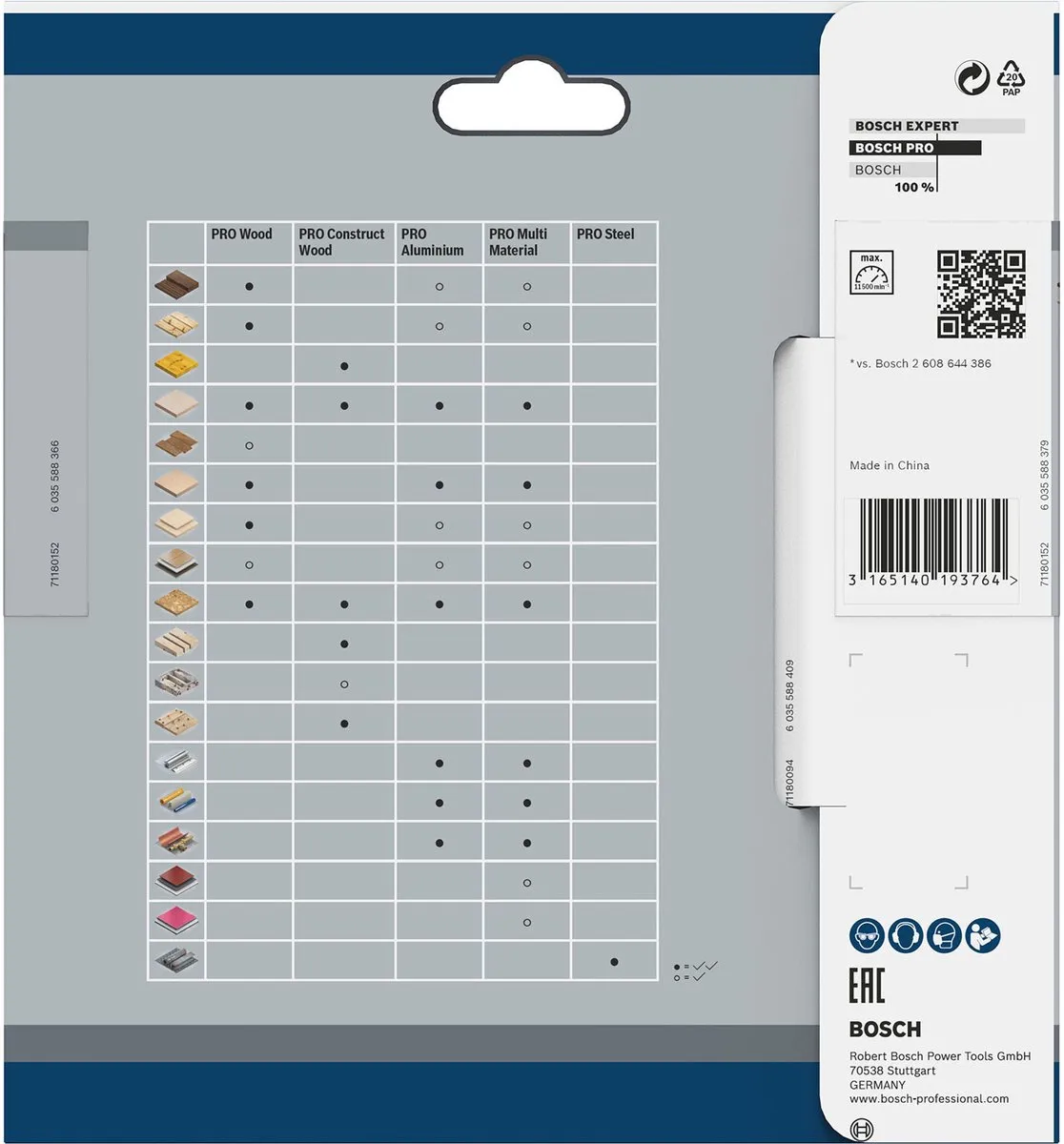 Bosch Professional Cirkelzaagblad Optiline CIRKZB 130mm Hout - 20T
