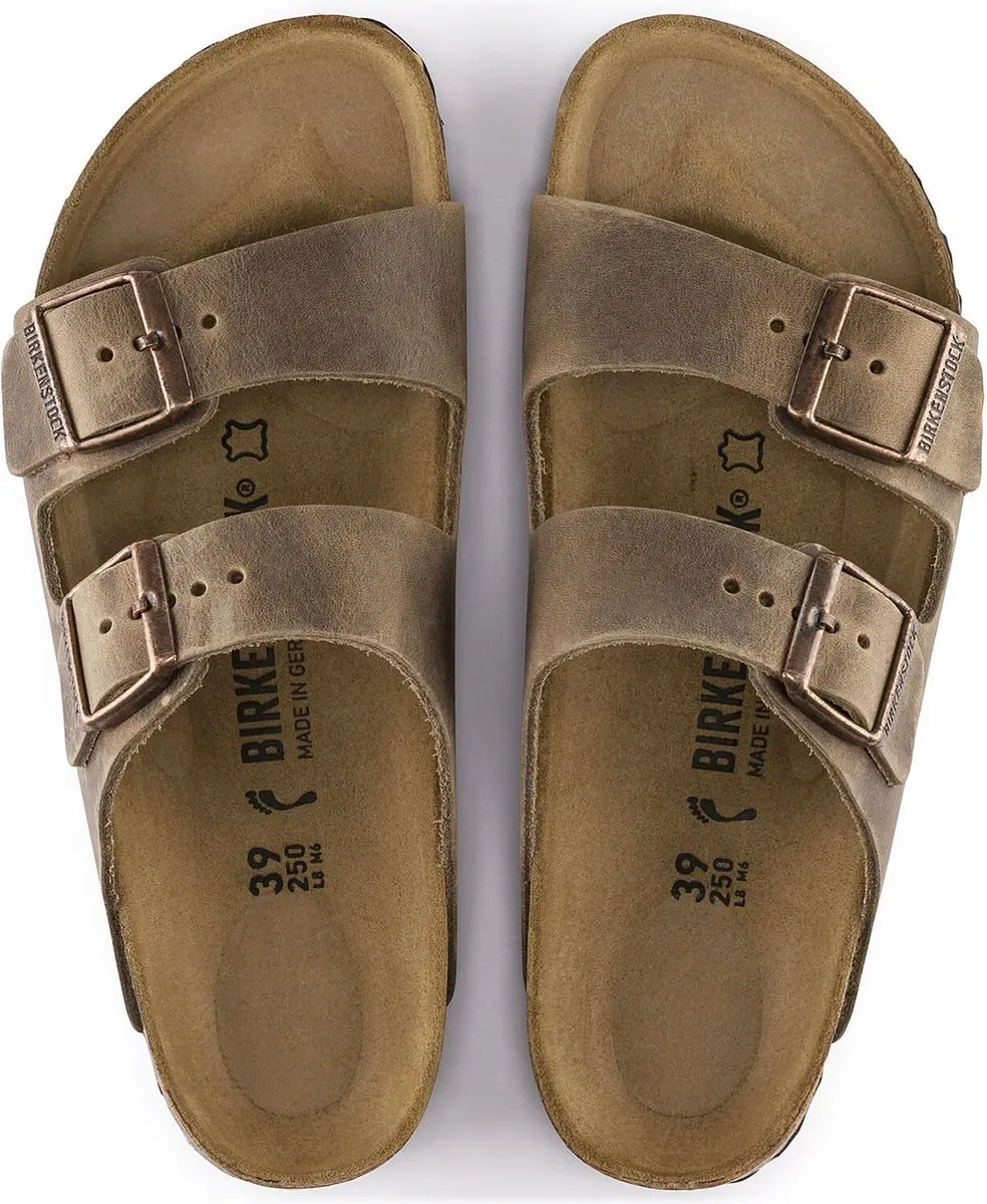 Birkenstock Arizona Slides - Maat 39 - Bruin - afbeelding 5 van 6
