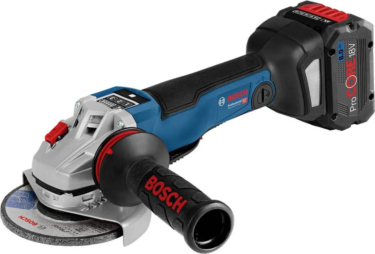 Bosch Professional GWS 18V-10 PSC Accu Haakse Slijper 125mm - 06019G3F0E