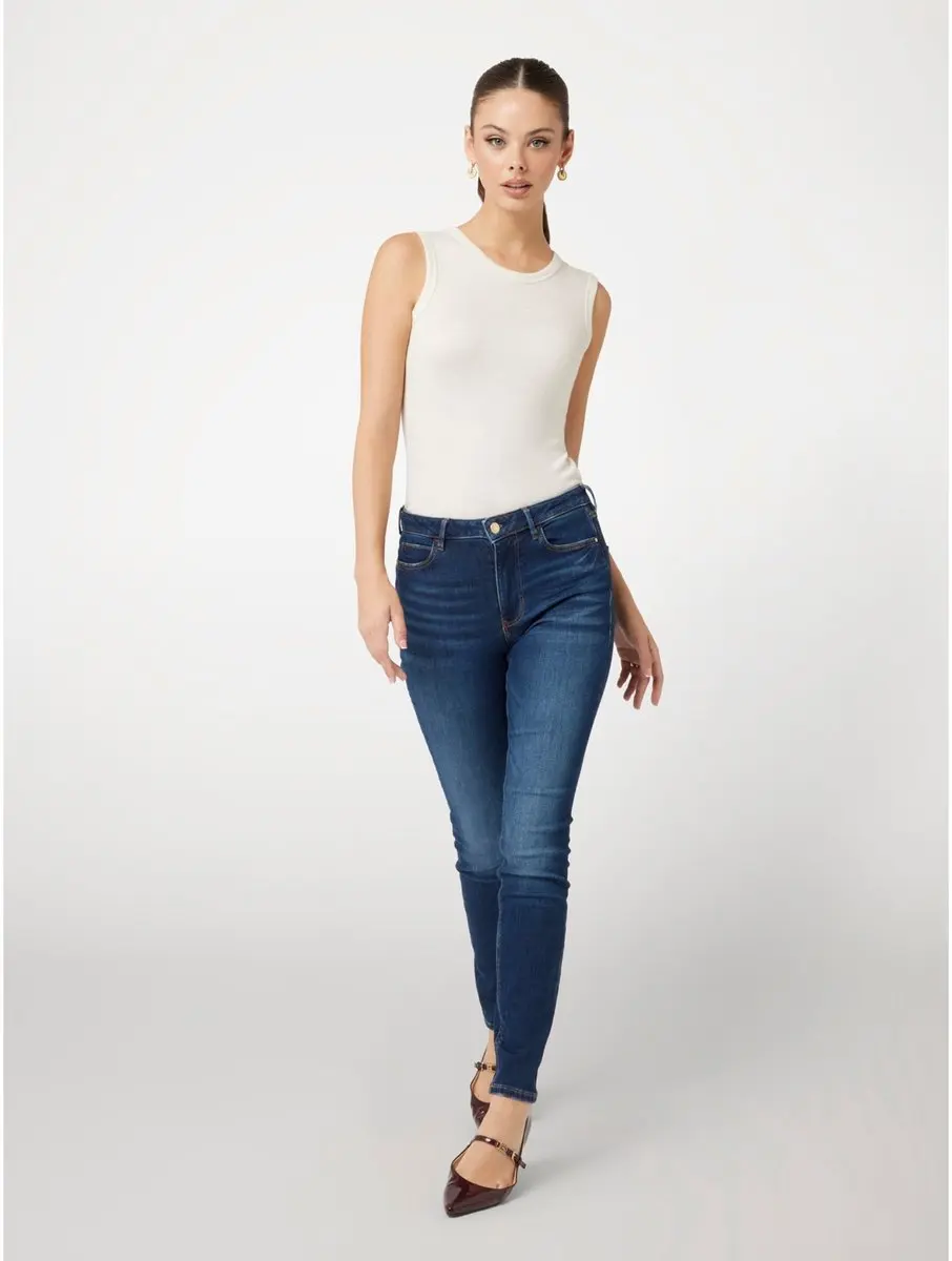 Guess Skinny Jeans 1981 - Blauw - afbeelding 5 van 5