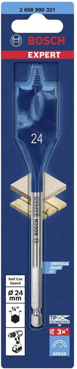 Bosch Professional EXPERT Speedboor Self Cut 24mm - 152mm