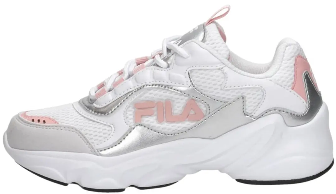 Fila Collene Logo Sneakers Laag - Wit - Maat 36 - afbeelding 2 van 6