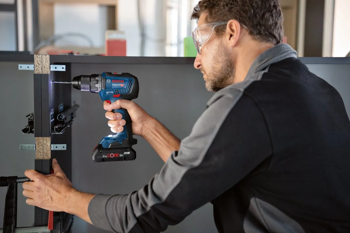 Bosch Professional GSR 18V-55 Schroefmachine - 2x 4000mAh accu's