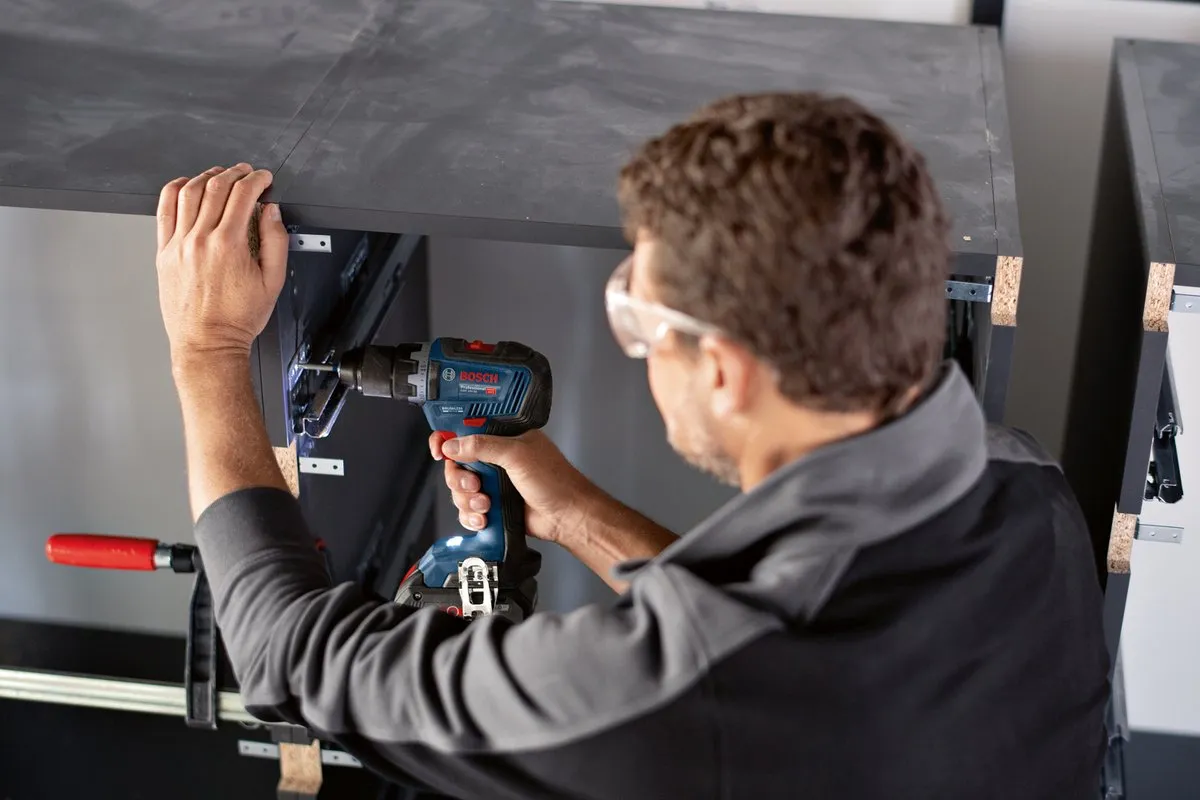 Bosch Professional GSR 18V-55 Schroefmachine - 2x 4000mAh accu's