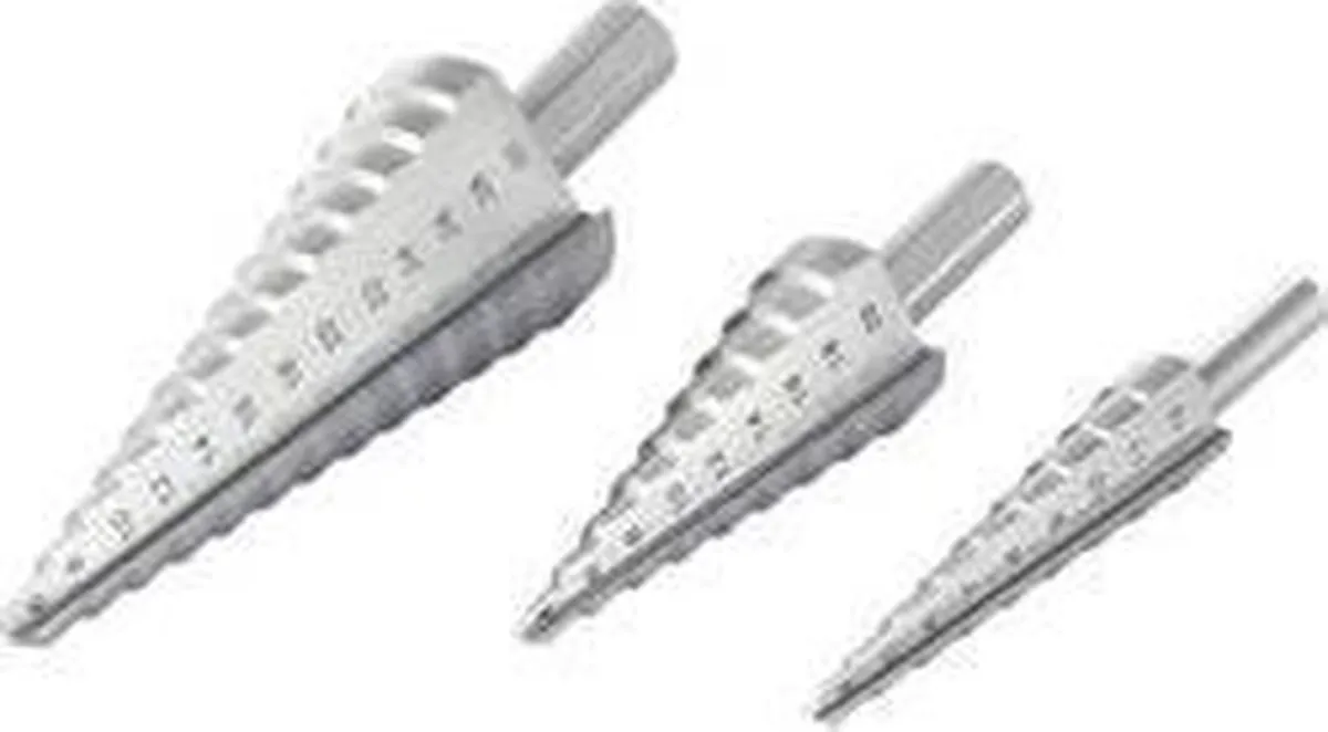 TOOLCRAFT TO-6802569 HSS Getrapteboorset 3-delig