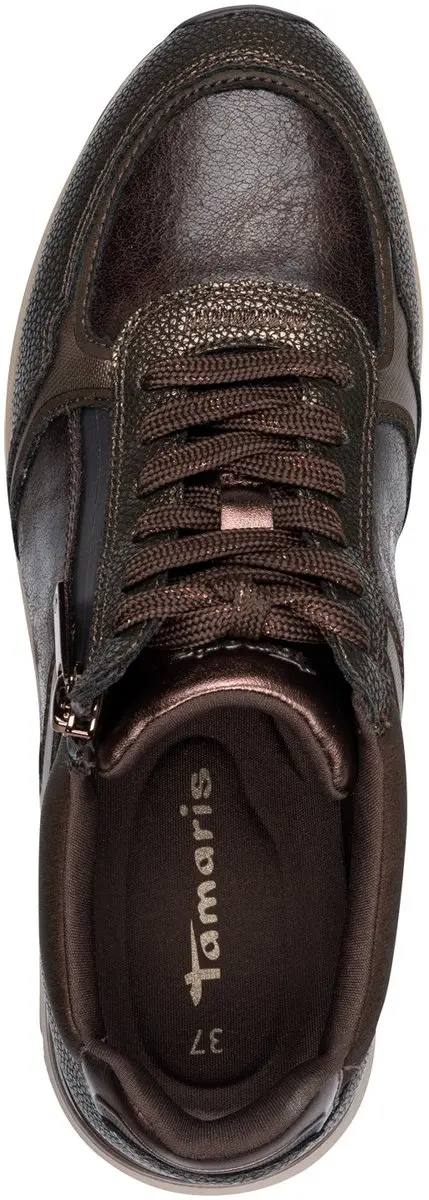 Tamaris 23734-47 Dames Sneakers - Bruin - afbeelding 6 van 6