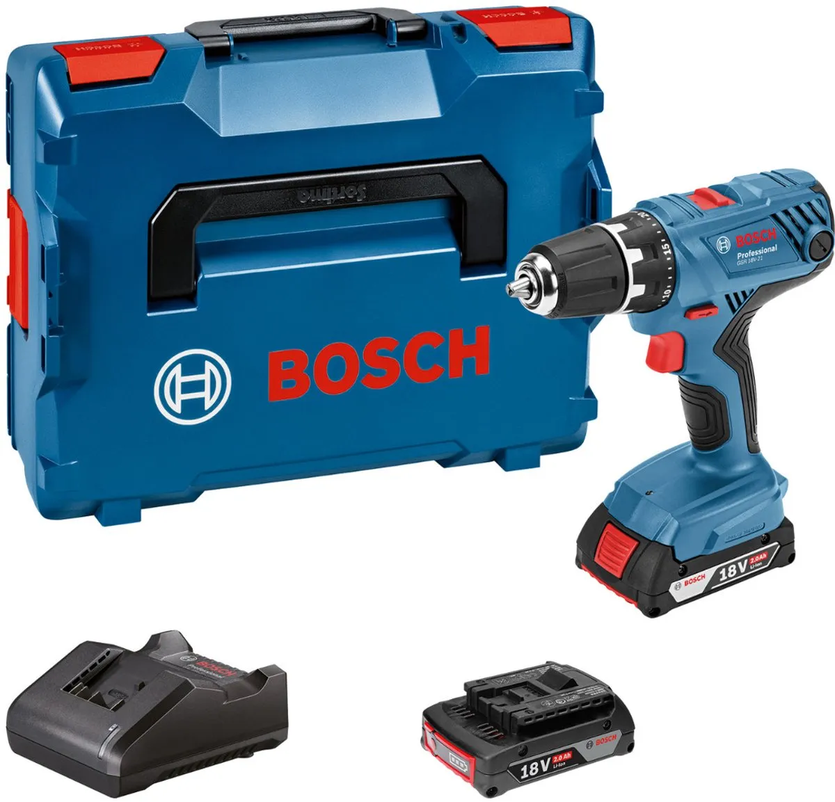 Bosch Professional GSR 18V-21 Accuschroefboormachine