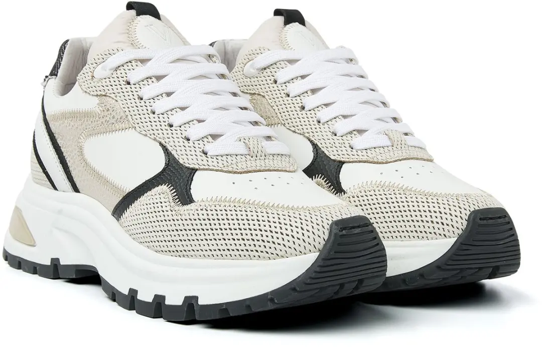 VIA VAI Liz Dulce Lage Sneakers 37 - Wit/Beige/Zwart - afbeelding 4 van 6