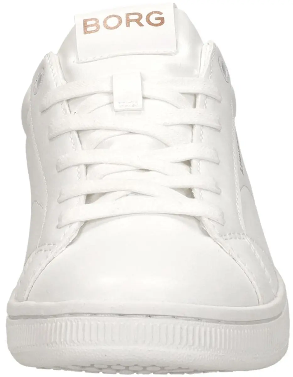 Björn Borg T305 Dames Sneakers - Wit/Rose Goud - afbeelding 3 van 6
