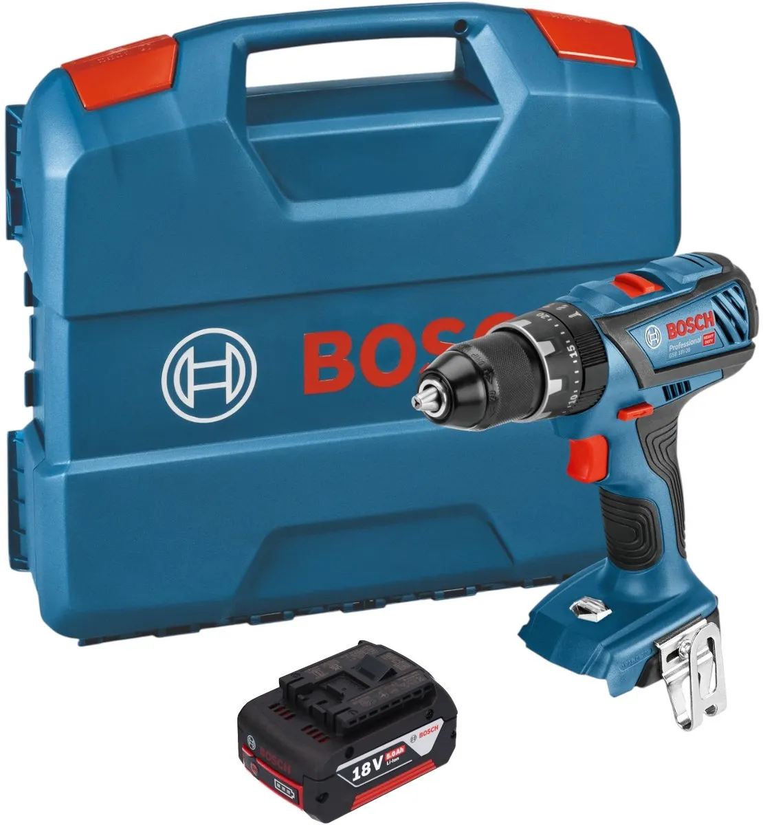 Bosch Professional GSB 18V-28 Accu-klopboormachine 63Nm - 2 snelheden