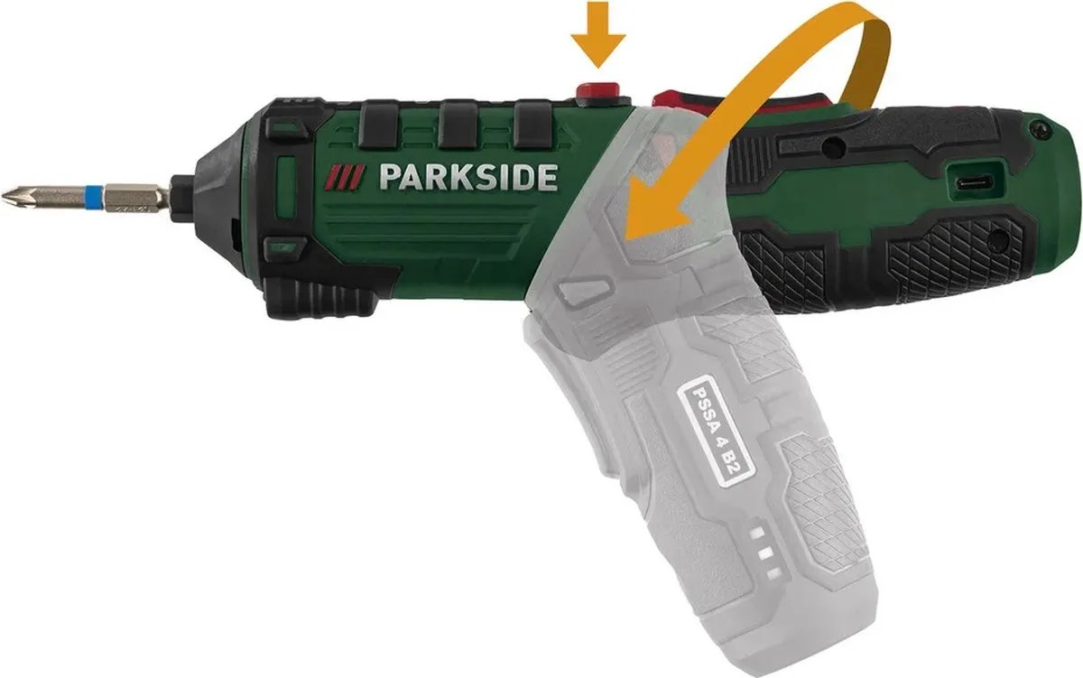 PARKSIDE PSSA 4 B2 Accu-schroevendraaier 1500mAh