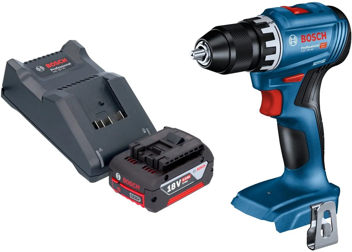 Bosch GSR 18V-45 Accuboormachine