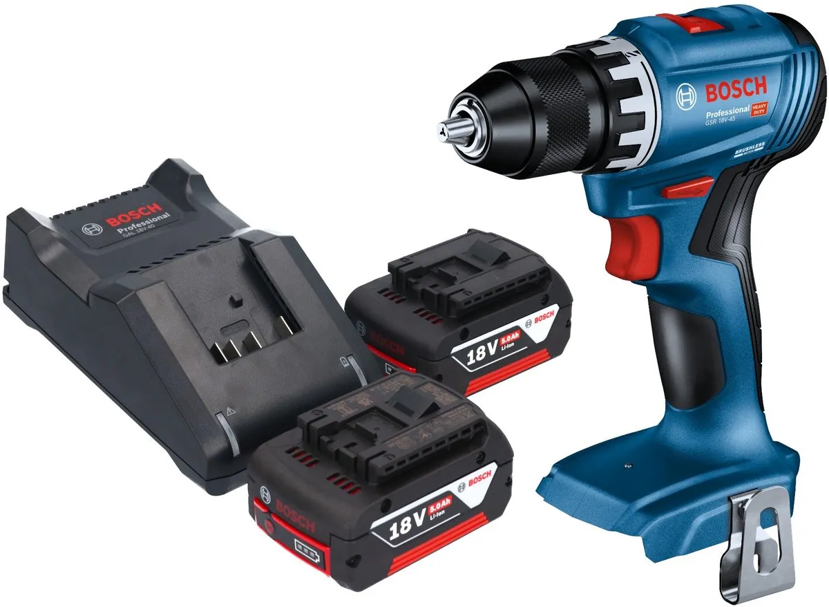 Bosch GSR 18V-45 Accuboormachine - afbeelding 6 van 6