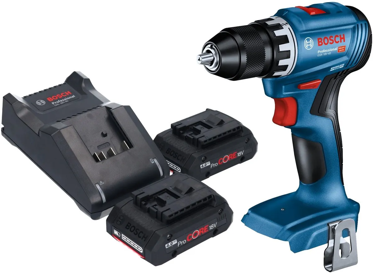 Bosch GSR 18V-45 Accuboormachine