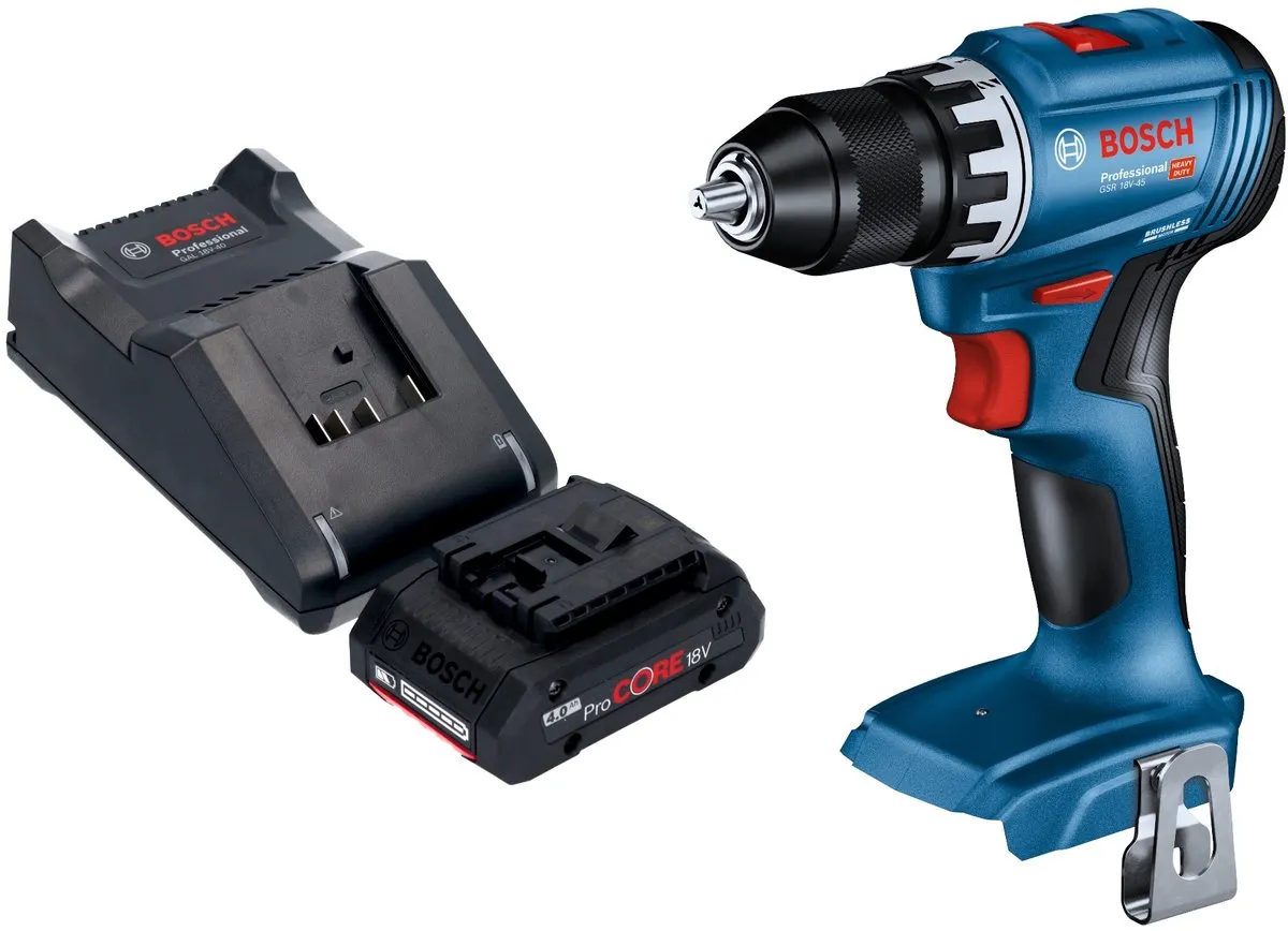 Bosch GSR 18V-45 Accuboormachine