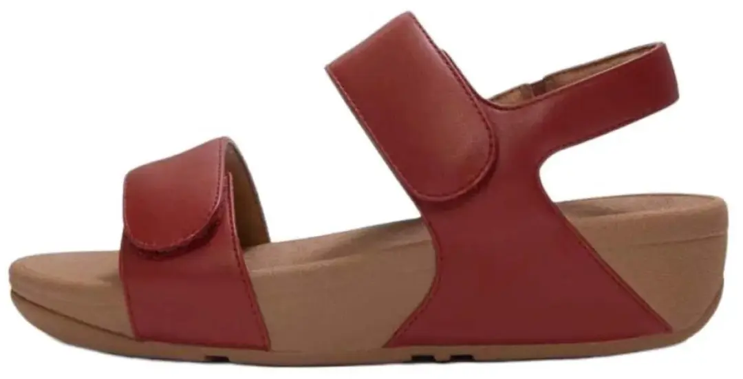 FitFlop Lulu Adjustable Leather Back-Strap Sandals Dames Sandalen