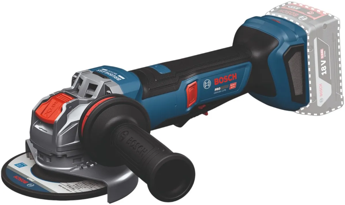 Bosch Professional PRO GWX 18V-11PS Haakse Slijper 125mm X-LOCK - 1100W