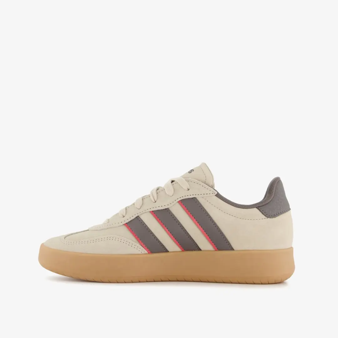Adidas Barreda Sneakers Heren - Lichtgrijs/Darkgrey/Rood - Maat 44 - afbeelding 5 van 6