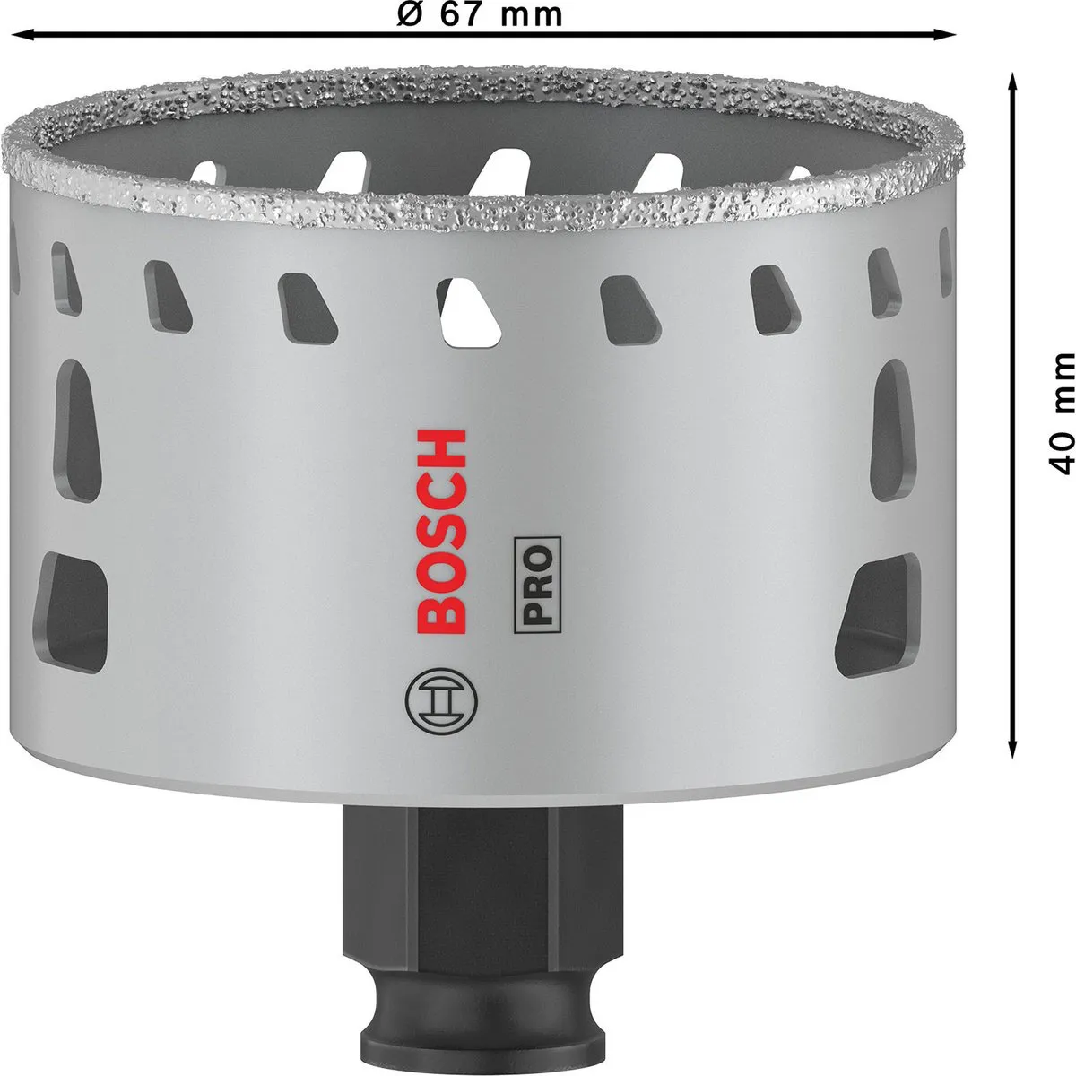 Bosch Professional PRO Tegel PC Plus Gatzaag 67mm - 2608901568