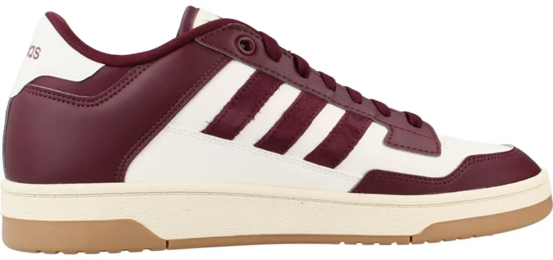 Adidas Rapid Court Low Schoenen Wit,Paars EU 45 1/3