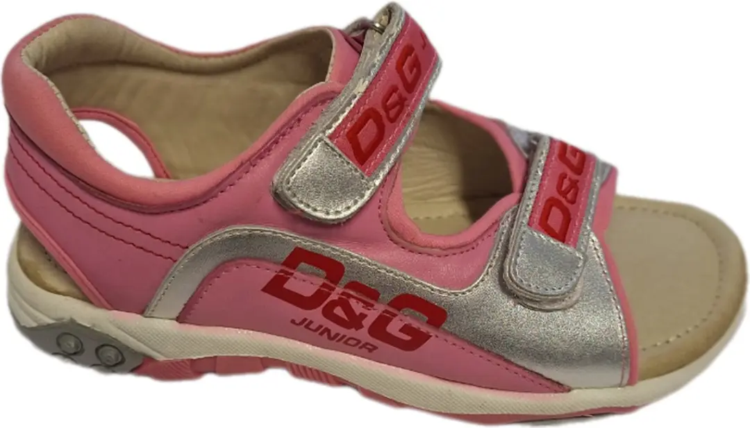 D&G JUNIOR SANDALO SPORTIVO PINK/ROSE SIZE 35