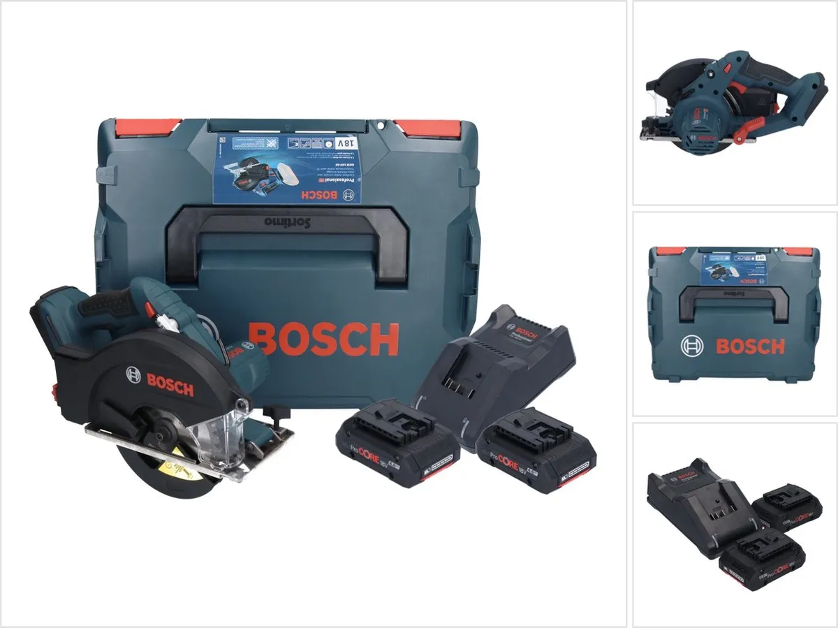Bosch Professional GKM 18V-50 Accu Metaalzaag 136mm