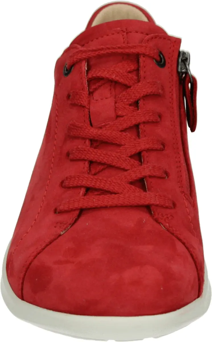 Hartjes 162.2104/20 Dames Veterschoenen - Rood - 40.5