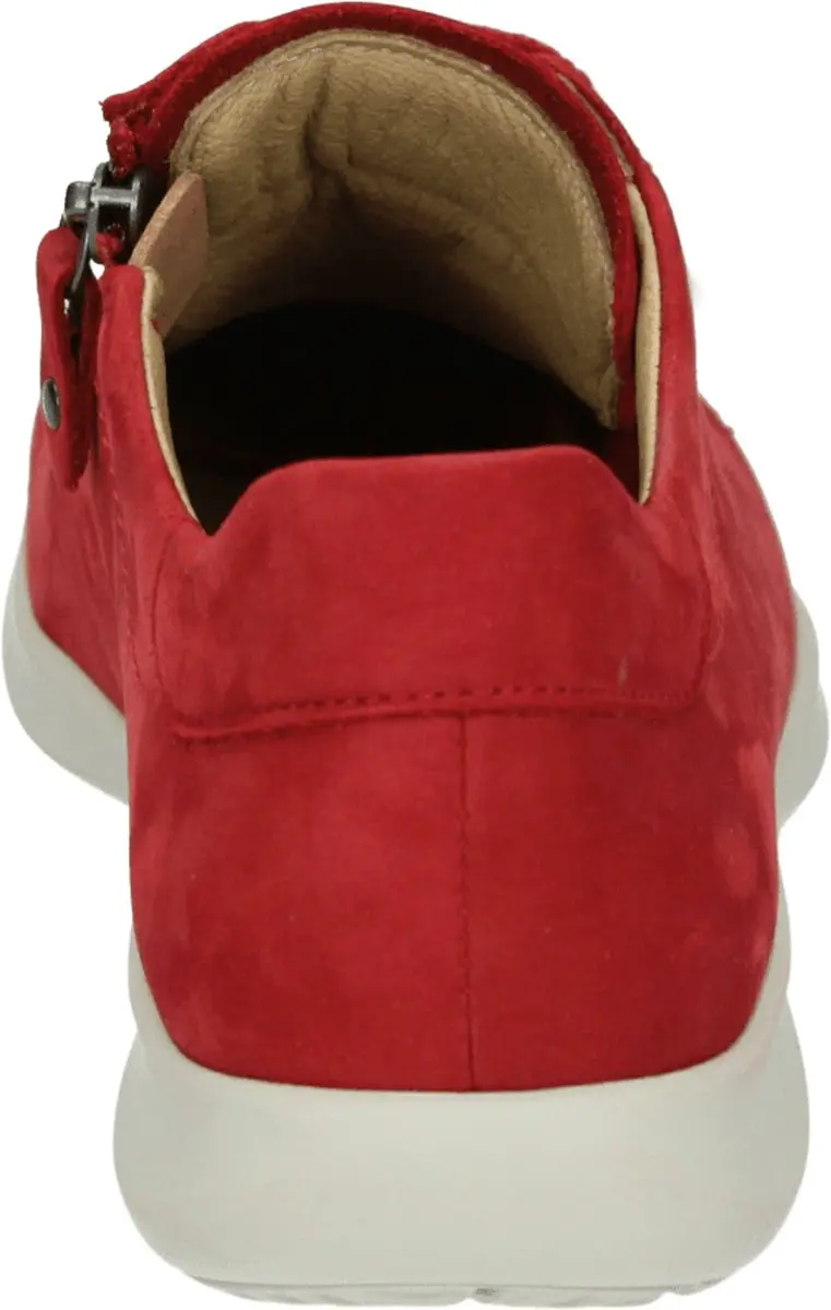 Hartjes 162.2104/20 Dames Veterschoenen - Rood - 40.5