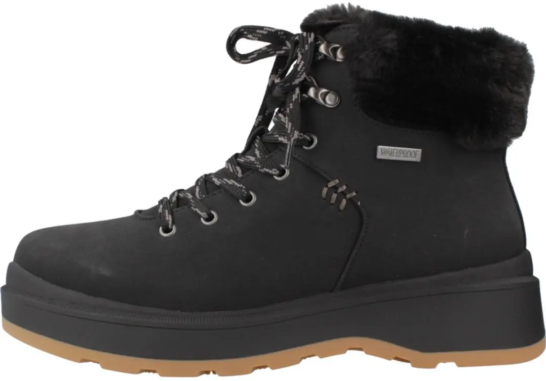 Skechers Park City Veterboots - Zwart - Maat 39