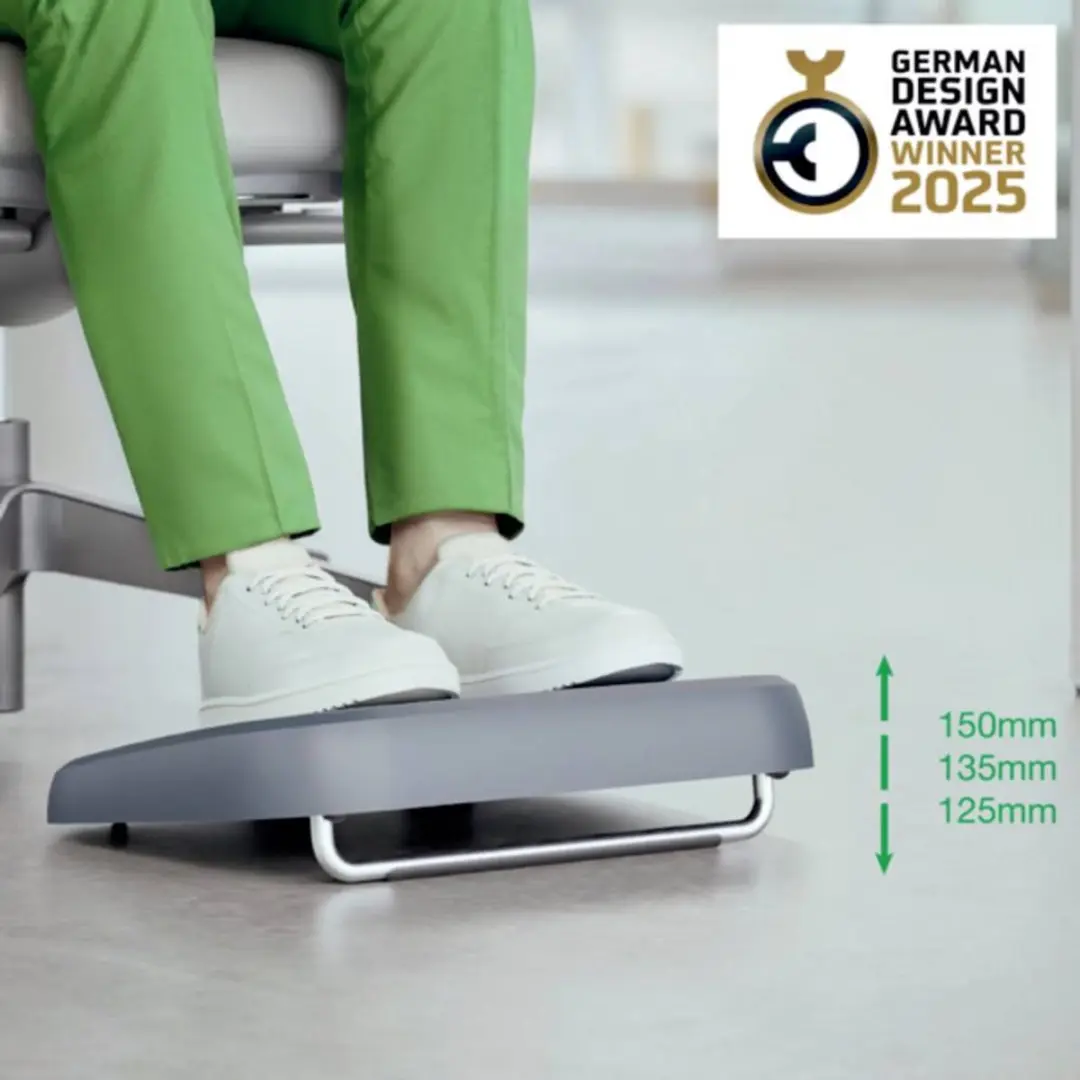 Leitz Ergo Voetensteun - 80% Gerecycled Grijs - afbeelding 5 van 6