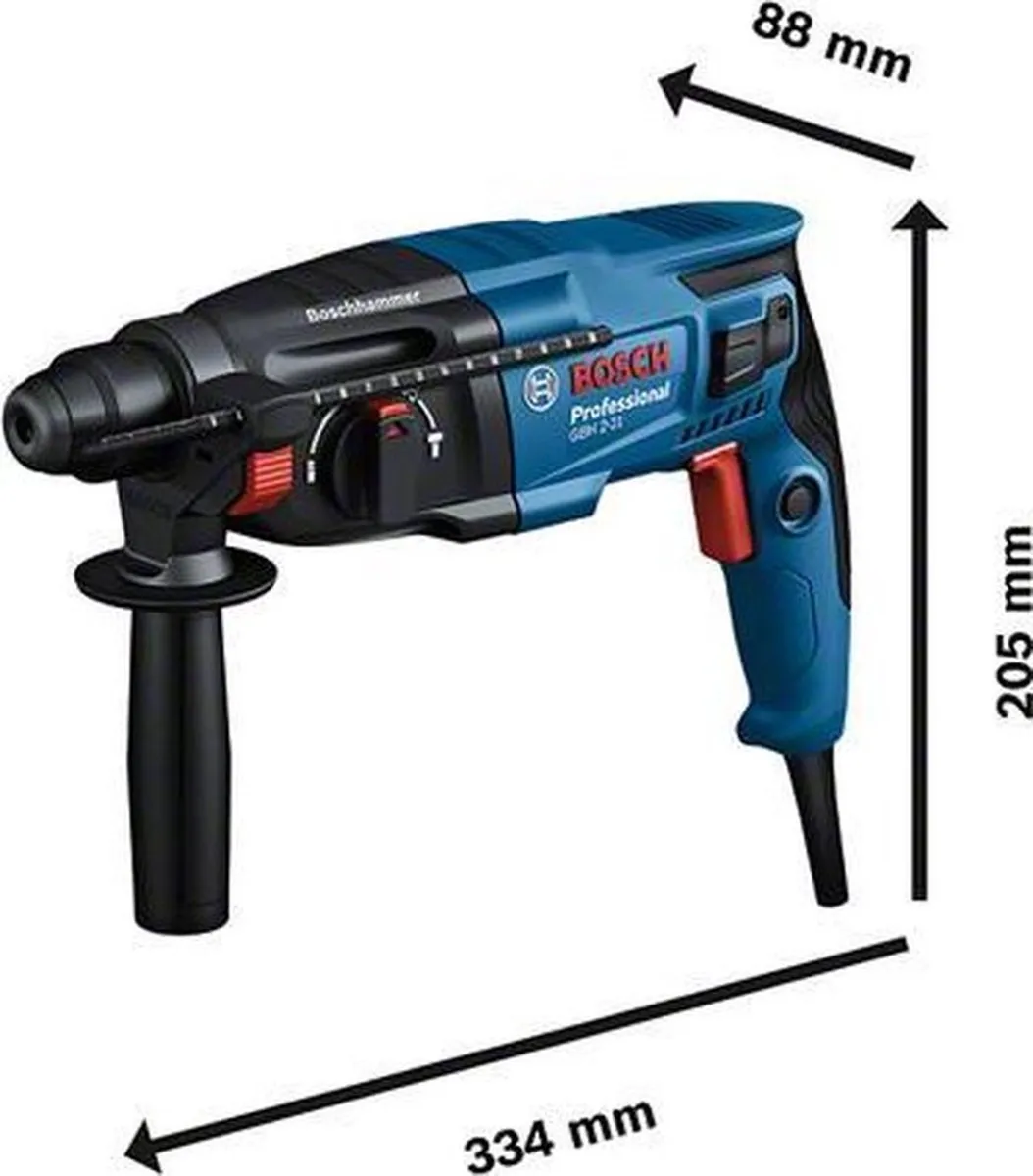 Bosch Professional GBH 2-21 Boorhamer 720W - afbeelding 6 van 6