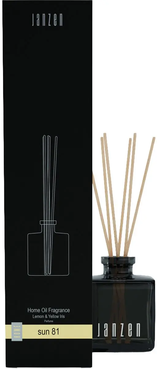Janzen Home Fragrance Sticks Sun 81 - 200ml Zwart
