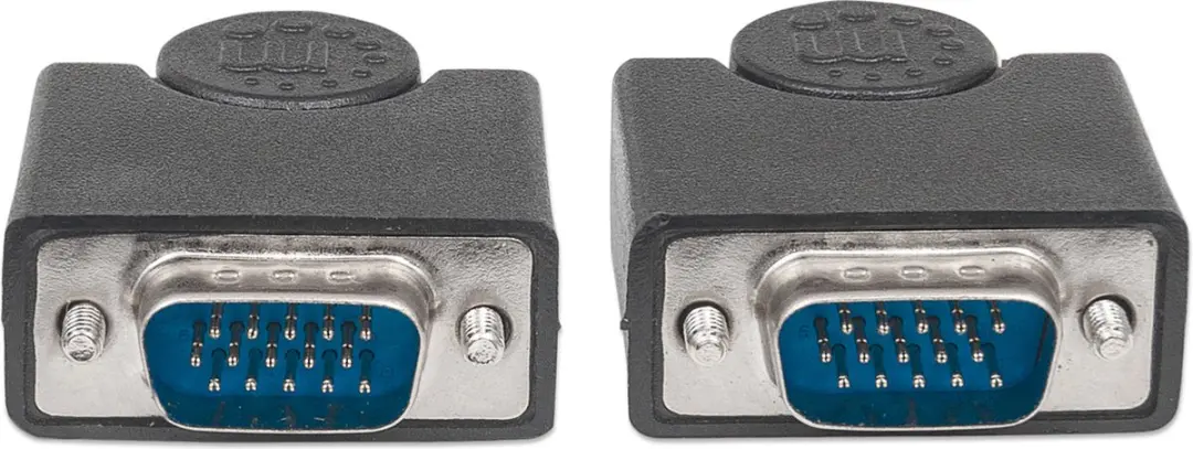 Manhattan 311731 VGA-kabel 15-polig 1.80m - Zwart - afbeelding 2 van 6