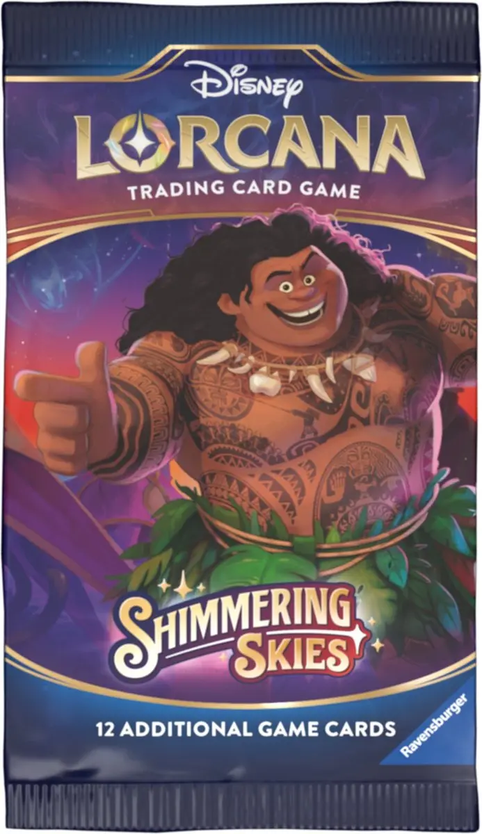 Disney Lorcana TCG Shimmering Skies Booster - UK