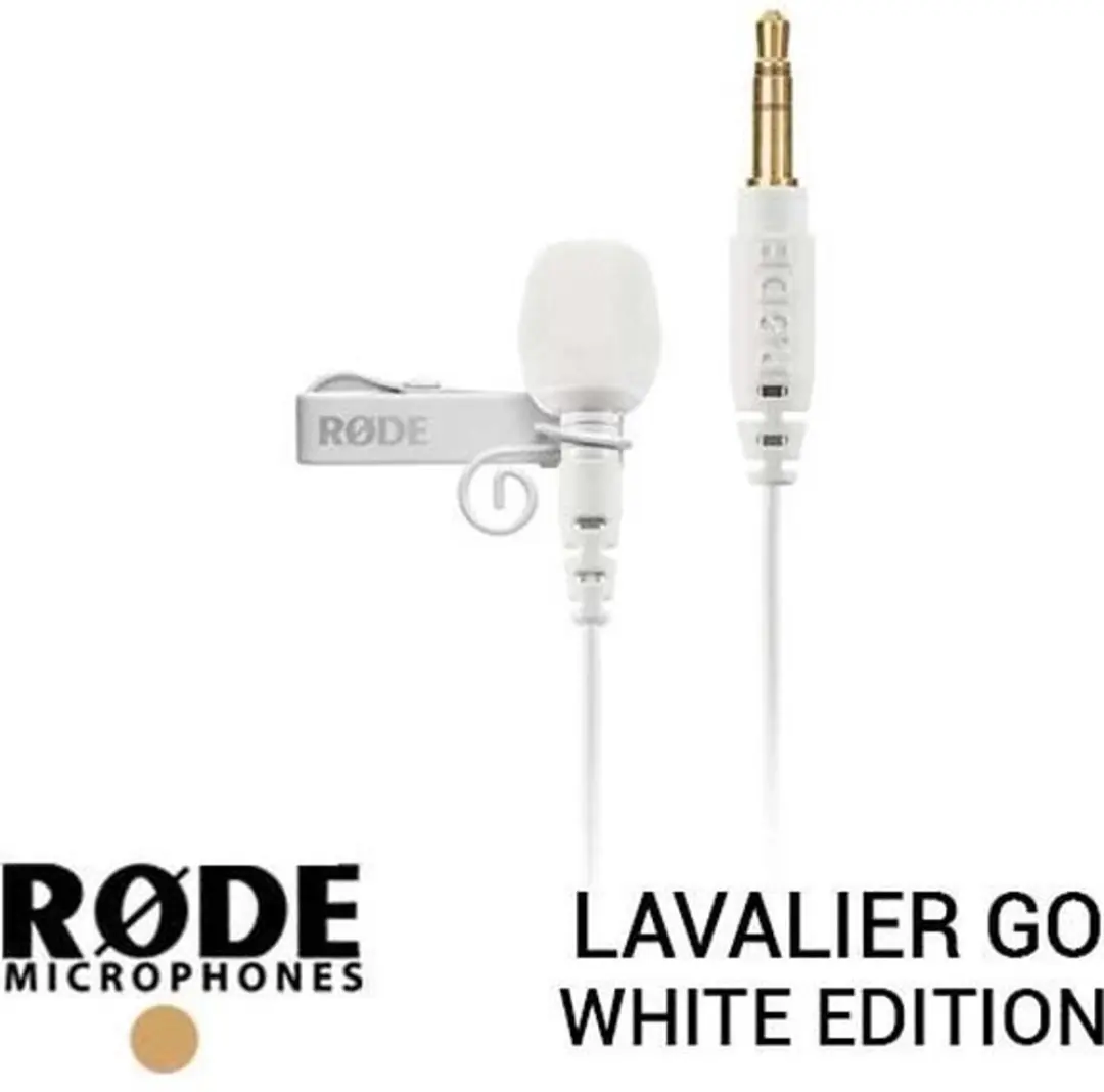 RØDE Lavalier GO Microfoon REC0014855-000 - Wit