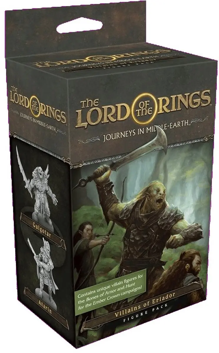 Lord of the Rings Journeys in Middle Earth uitbreiding: Villains of Eriador