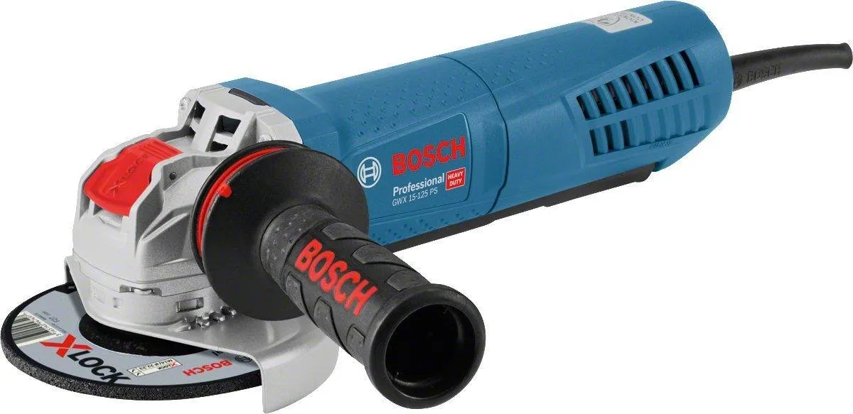 Bosch Professional GWX 15-125 PS X-LOCK Haakse Slijper 1500W