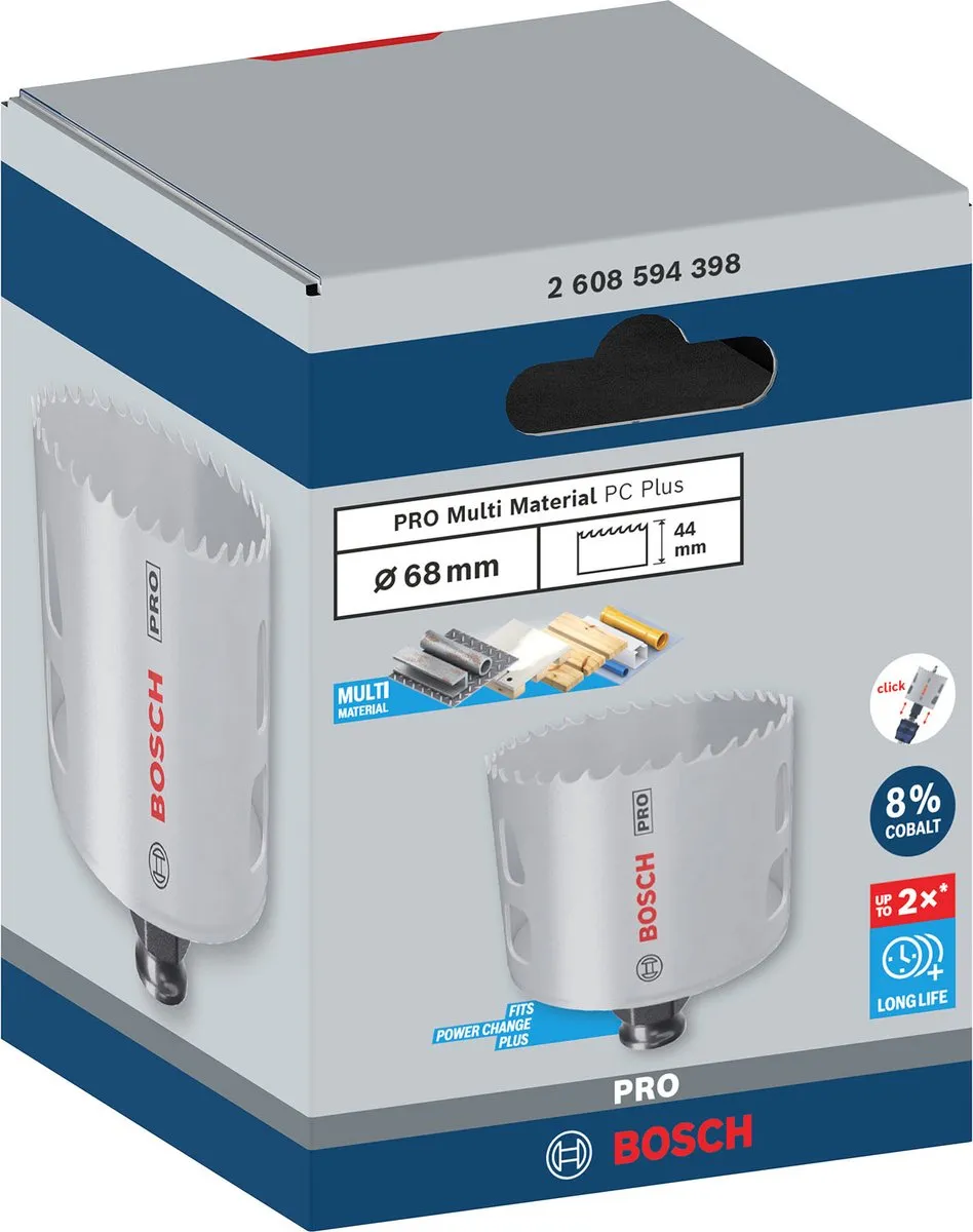 Bosch Professional PC Plus Gatenzaag 68mm - 2608594398