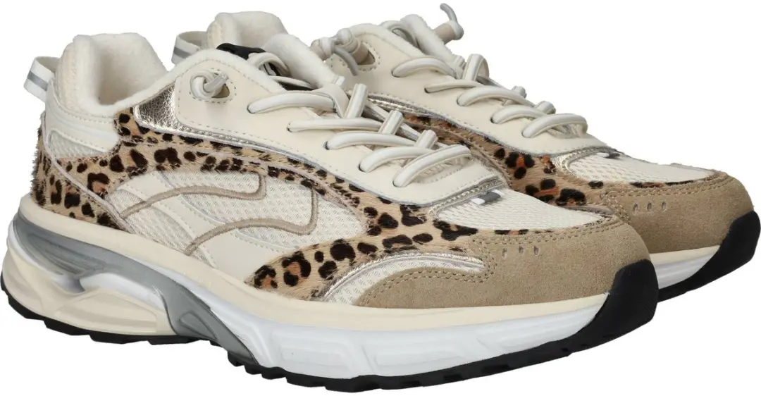 Maruti Riva Dames Sneakers - Beige - Maat 41 - afbeelding 4 van 6