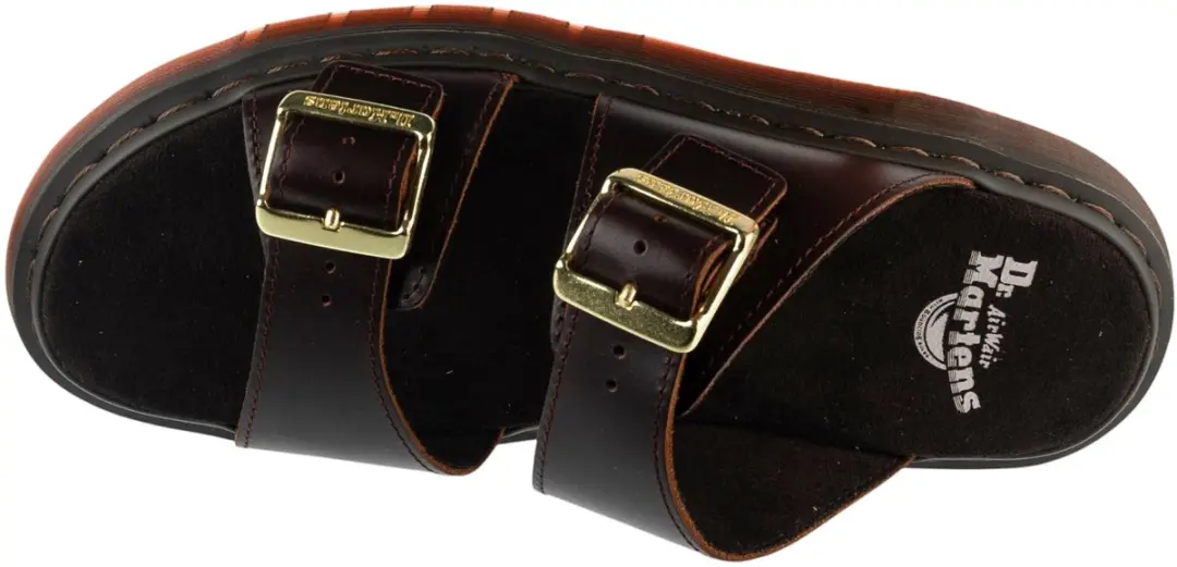 Dr. Martens Josef Two Strap Slippers 42 - Bruin - afbeelding 3 van 5