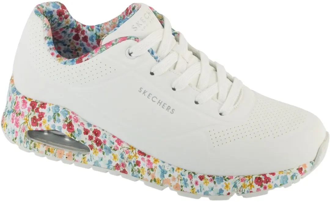 Skechers Uno Majestic Garden Sneakers Wit 37.5