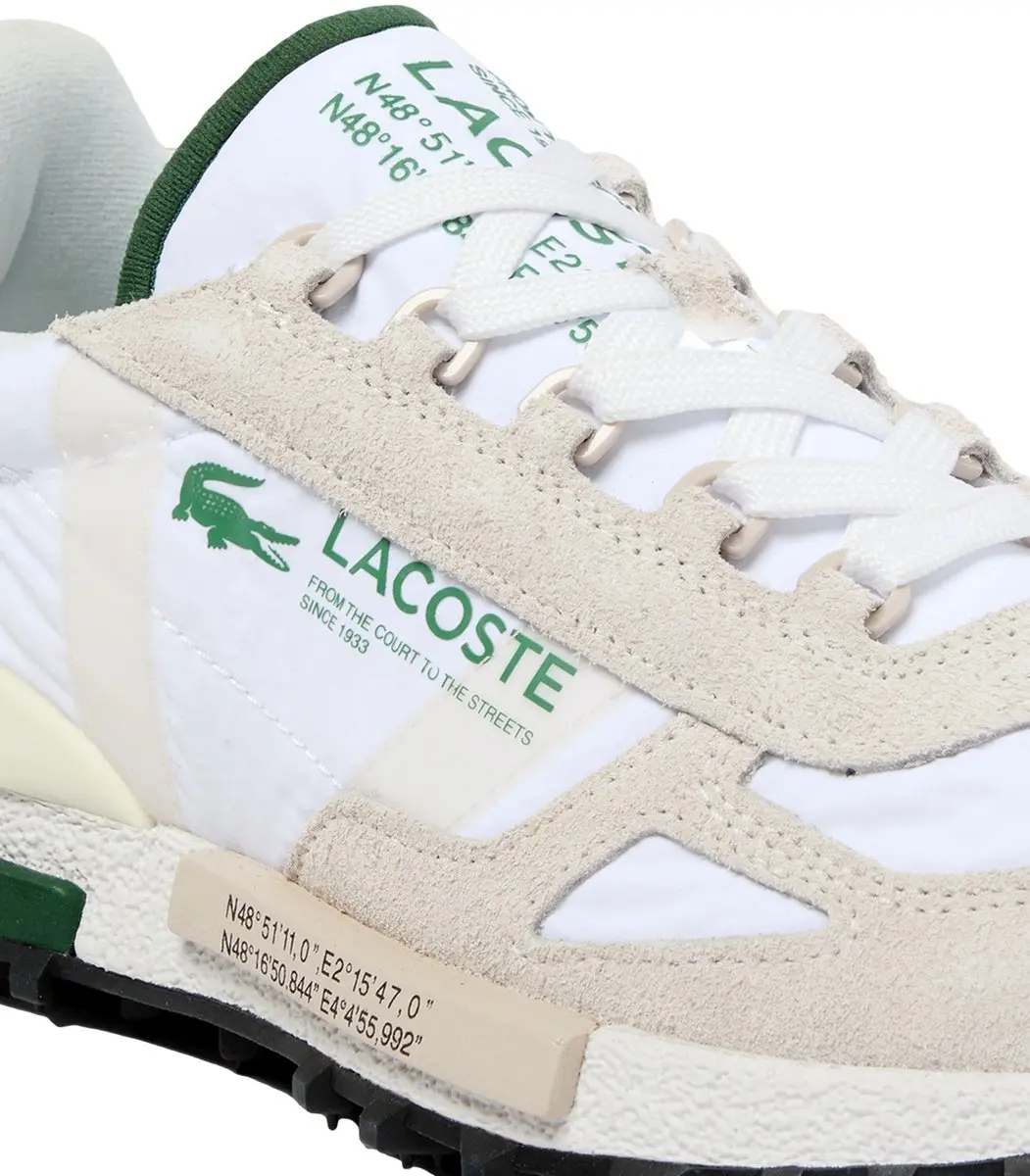 Lacoste Elite Active 1262 Heren Sneakers - Wit/Beige - afbeelding 2 van 6