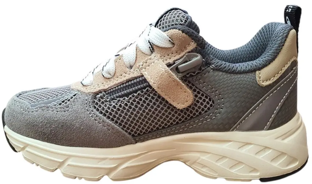 BunniesJR Jongens Lage Sneakers 226060-484 - Grijs - Leer - afbeelding 6 van 6