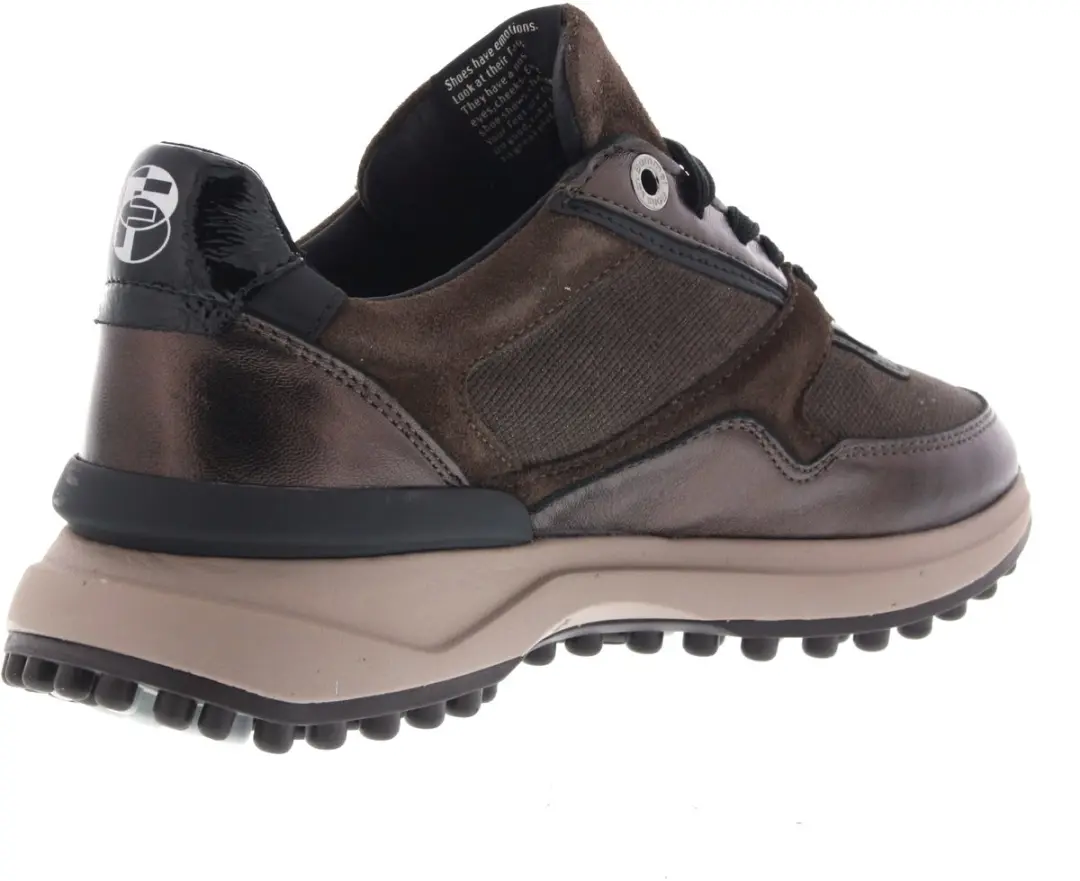 Floris van Bommel Noppi 52.06 Sneakers - Donkerbruin 38½ - afbeelding 3 van 5