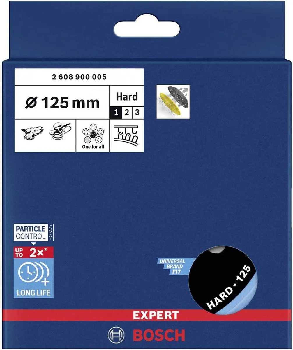 Bosch Professional EXPERT Multihole Steunschijf 125mm